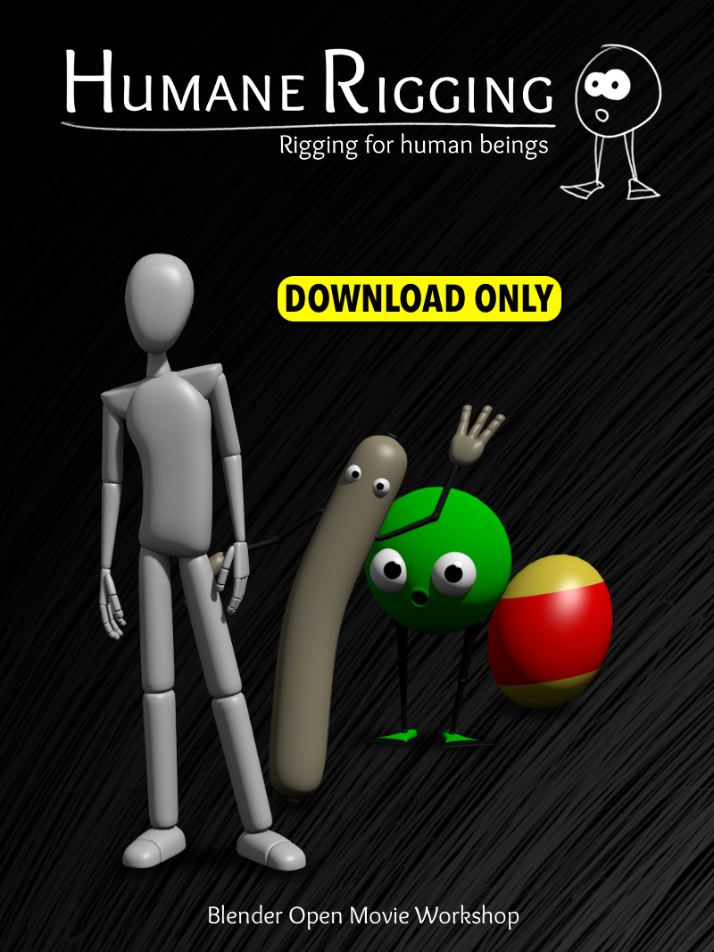 Humane Rigging (download) – Blender